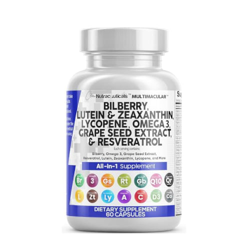 Clean Bilberry Lutein Zeaxanthin Eye Support 40mg