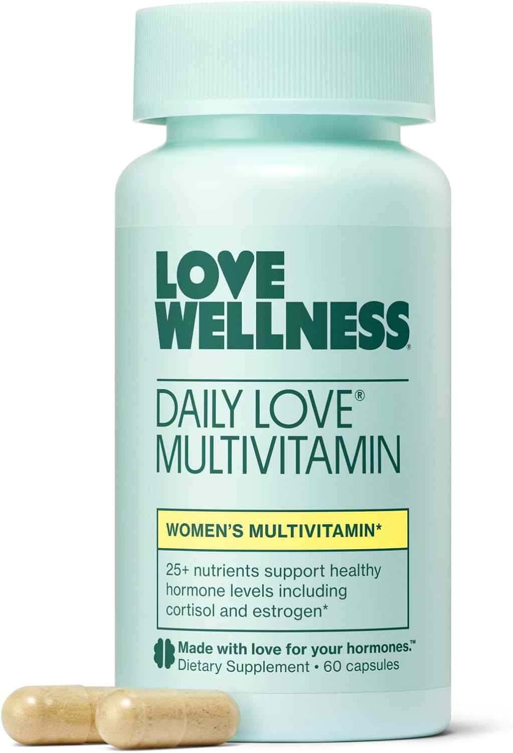 Love Wellness Daily Love Multivitamin for Women - 60 count